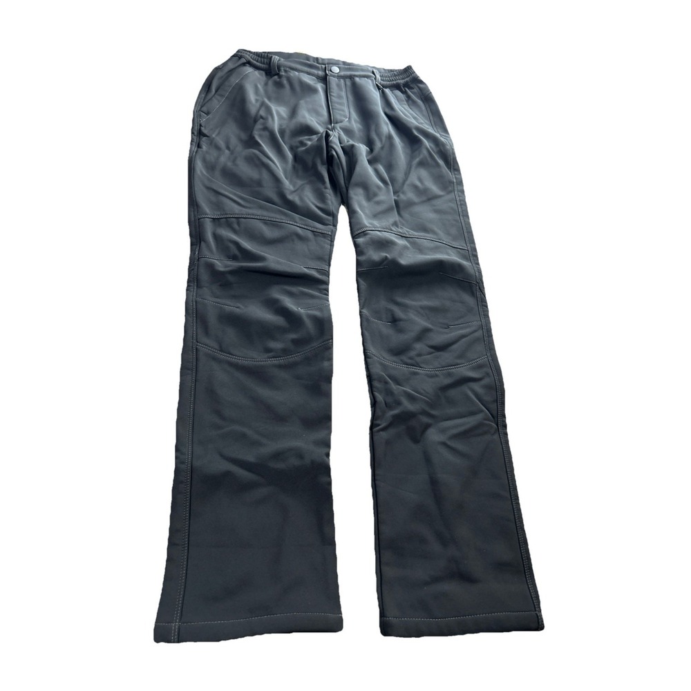 Unbranded Unisex Snowboarding Skiing Pants Size Large Black 28x32